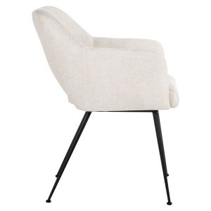 SCAUN DINING JENTHE NATURE GIULIA, S4710, CONFECTIONAT DIN 100% POLIESTER SPUMA SI METAL, RICHMOND INTERIORS - Img 2