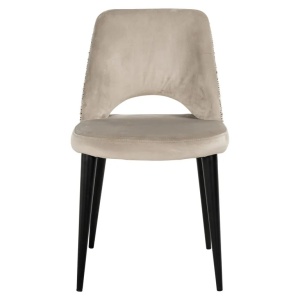 SCAUN TRENDY TABITHA, NATUR, KHAKI, METAL, POLIESTER, SPUMA, REZISTENT LA FOC, RICHMOND INTERIORS - Img 4