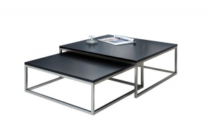 SET 2 MASUTE, NEW FUSION, DIN METAL SI MDF, DESIGN MODERN - Img 5