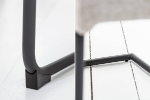 SET 2 SCAUNE DINING, CANTILEVER, DIN TEXTIL GRI DESCHIS, STIL MODERN - Img 8