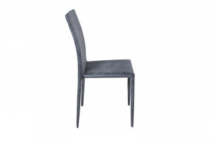 SET 4 SCAUNE GRI INCHIS ANTIC MILANO 37467 - DESIGN MILANO - Img 3