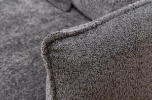 SOFA MODERNA 225CM, TEXTIL BOUCLE GRI, INCLUDE 5 PERNE, ARTIM GROUP SELECTION - Img 3
