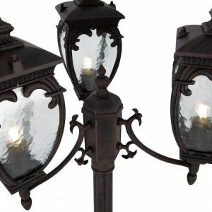 STALP EXTERIOR FLEUR O414FL-03BZ, DIN ALUMINIU, STIL MODERN, MAYTONI - Img 2