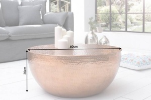 STOC!!! MASUTA DE CAFEA 60CM, DESIGN MODERN DIN METAL, ORIENT COD 37912 - Img 8