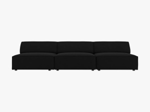 CANAPEA JODIE, 3 LOCURI, 240 CM, DIVERSE CULORI SI MATERIALE, DESIGN DEOSEBIT - Img 8