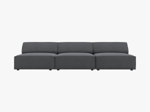 CANAPEA JODIE, 3 LOCURI, 240 CM, DIVERSE CULORI SI MATERIALE, DESIGN DEOSEBIT - Img 10