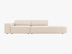 CANAPEA JODIE, DREAPTA, 3 LOCURI, 262 CM, DIVERSE CULORI SI MATERIALE, DESIGN DEOSEBIT, CALITATE SUPERIOARA - Img 3