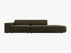 CANAPEA JODIE, DREAPTA, 3 LOCURI, 262 CM, DIVERSE CULORI SI MATERIALE, DESIGN DEOSEBIT, CALITATE SUPERIOARA - Img 5