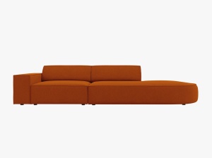 CANAPEA JODIE, DREAPTA, 3 LOCURI, 262 CM, DIVERSE CULORI SI MATERIALE, DESIGN DEOSEBIT, CALITATE SUPERIOARA - Img 11