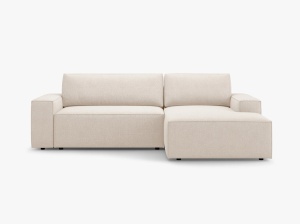 COLTAR EXTENSIBIL JODIE, DREAPTA, 3 LOCURI, 246 CM, DIVERSE CULORI SI MATERIALE, DESIGN DEOSEBIT - Img 10