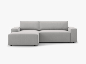COLTAR EXTENSIBIL JODIE, STANGA, 3 LOCURI, 246 CM, DIVERSE CULORI SI MATERIALE, DESIGN DEOSEBIT - Img 16