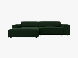 COLTAR JODIE, STANGA, 3 LOCURI, 224 CM, DIVERSE CULORI SI MATERIALE, DESIGN DEOSEBIT - Img 7