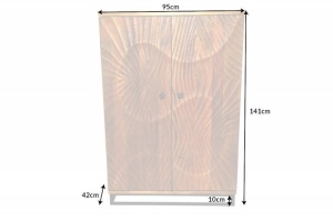 DULAP/ORGANIZATOR DIN LEMN, SCORPION, 140CM, DIN LEMN MANGO, ARTIM GROUP SELECTION - Img 5