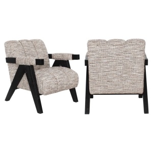 FOTOLIU CLOVER BE TRENDY 01 NATURE, S4630, CONFECTIONAT DIN 100% POLIESTER, LEMN DE FRASIN, POLIURETAN SI SPUMA, STIL MODERN - Img 1
