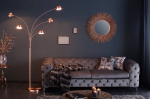 LAMPADAR FIVE LIGHTS ARAMIU 205CM DIN METAL COD 22976 - Img 2