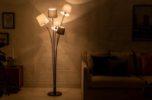 LAMPADAR, LEVELS MULTICOLOR, 176CM, DIN METAL SI IN COD 40745 - Img 1