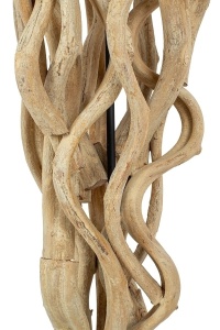 LAMPADAR SCULTRA, NATURAL, CONFECTIONAT DIN LEMN NATURAL DE SALCAM, STIL MODERN - Img 3