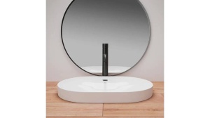 LAVOAR REA INCASTRAT ARLETA, 61,5 CM, ALB, DIN CERAMICA, CALITATE SUPERIOARA - Img 2