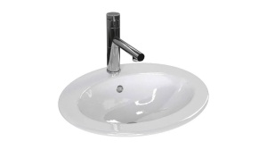 LAVOAR REA INCASTRAT MAGARI, 50 CM, ALB, DIN CERAMICA, CALITATE SUPERIOARA - Img 4