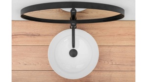 LAVOAR REA STELLA, ALB, 36 CM, DIN CERAMICA, CALITATE SUPERIOARA - Img 5