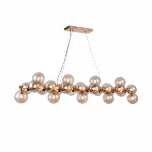 LUSTRA DALLAS MOD547PL-25G, DIN METAL SI STICLA, STIL MODERN, MAYTONI - Img 1