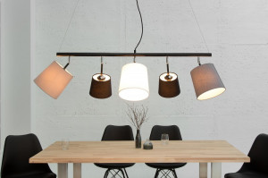 LUSTRA DESIGN SCANDINAV - LEVELS - 37741, DIN METAL SI TEXTIL - Img 2