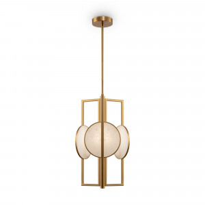 LUSTRA MARMO MOD099PL-03G , DIN METAL, STIL MODERN, MAYTONI - Img 1