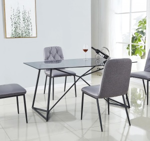 MASA DINING SAU LIVING SENSOR FUMURIU/NEGRU DESIGN VINTAGE HALMAR - Img 2