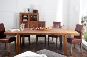 MASA EXTENSIBILA DINING 160/240CM, DIN LEMN MASIV, LAGOS, ARTIM GROUP SELECTION - Img 5