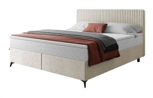 PAT BOXSPRING, WAVE, IN DIVERSE NUANTE, MATERIAL DE CALITATE, DIVERSE DIMENSIUNI - Img 5