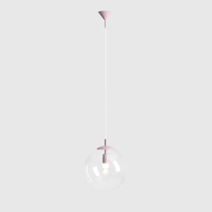 PENDUL GLOBE, 200 CM, LILIAC, DIN STICLA SI METAL, STIL MODERN - Img 1