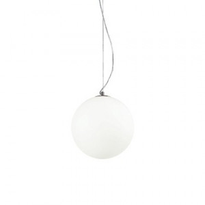 PENDUL MAPA SP1 D30, ALB, DIN STICLA, STIL MODERN - Img 1