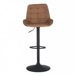 SCAUN DE BAR CHIRO NEW, CATIFEA MARO, STIL MODERN, TK - Img 4