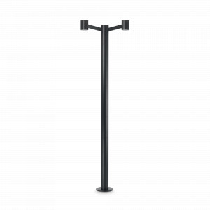 STALP DE EXTERIOR CLIO MPT2, NEGRU, DESIGN MODERN, IDEAL LUX - Img 1