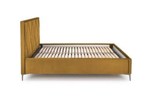 TABLIE PAT, MODULO W4 160, GALBEN MUSTAR, MONOLIT 48, TAPITATA IN CATIFEA - Img 3