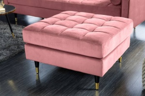 TABURET DEOSEBIT, DIN CATIFEA, ROZ, DESIGN MODERN, ARTIM GROUP SELECTION - Img 1