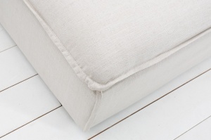 TABURET, HEAVEN 100CM, NATURAL, TEXTIL, IN SI SUPORT LEMN, DESIGN MODERN - Img 3