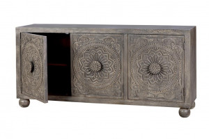BUFET 172CM, DIN LEMN DE MANGO PRELUCRAT MANUAL,GINER Y COLOMER - Img 3