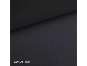 CANAPEA CAMELLIA 2, NEGRU BLUVEL 19/AURIU, TAPITERIE DIN CATIFEA SI PICIOARE DIN METAL - Img 4