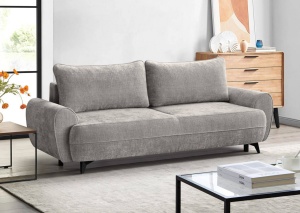 CANAPEA EXTENSIBILA CREMONA 240CM, DIVERSE NUANTE, CU LADA DEPOZITARE, TEXTIL DE CALITATE SUPERIOARA - Img 4