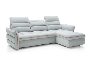 COLTAR EXTENSIBIL ERGONOMIC MARCO GRI/ROSU DESIGN MODERN PSK - Img 1