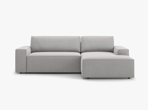 COLTAR EXTENSIBIL JODIE, DREAPTA, 3 LOCURI, 246 CM, DIVERSE CULORI SI MATERIALE, DESIGN DEOSEBIT - Img 16