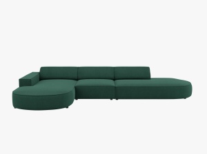 COLTAR JODIE, STANGA, 4 LOCURI, 342 CM, DIVERSE CULORI SI MATERIALE, DESIGN DEOSEBIT - Img 13