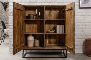DULAP/ BUFET 120CM, SCORPION, DIN LEMN MASIV DE MANGO , ARTIM GROUP SELECTION - Img 3