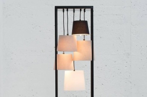 LAMPADAR LEVELS MULTICOLOR 180CM DIN METAL SI IN COD 38685 - Img 4