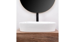 LAVOAR REA ANGIE, ALB, 52 CM, DIN CERAMICA, CALITATE SUPERIOARA - Img 4