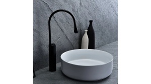 LAVOAR REA ELMA, ALB, 45 CM, DIN CERAMICA, CALITATE SUPERIOARA - Img 3