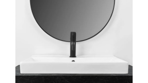 LAVOAR REA INCASTRAT MANDY, 60 CM, ALB, DIN CERAMICA, CALITATE SUPERIOARA - Img 3