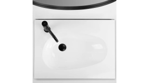 LAVOAR REA INCASTRAT SELENA, 61 CM, ALB, DIN CONGLOMERAT, CALITATE SUPERIOARA - Img 2