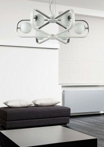 LUSTRA AVOLA MOD431-PL-06-WG , DIN METAL SI STICLA, STIL MODERN, MAYTONI - Img 2